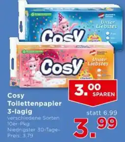 Unimarkt Cosy Toilettenpapier 3-lagig Angebot