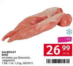 Transgourmet Kalbsfilet rosé Angebot