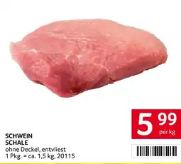 Transgourmet Schwein schale Angebot