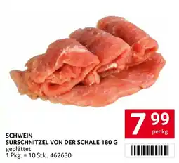 Transgourmet SCHWEIN SURSCHNITZEL VON DER SCHALE Angebot