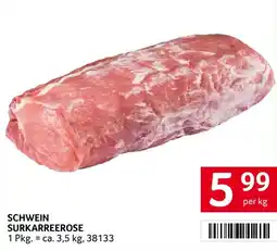 Transgourmet Schwein surkarreerose Angebot