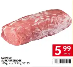 Transgourmet Schwein surkarreerose Angebot