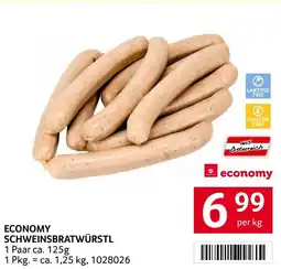 Transgourmet Economy schweinsbratwürstl Angebot