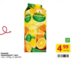 Transgourmet Pfanner orangensaft Angebot