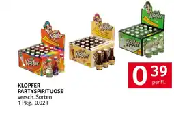 Transgourmet Klopfer partyspirituose Angebot