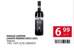 Transgourmet Poggio cappon chianti riserva docg 2022 Angebot