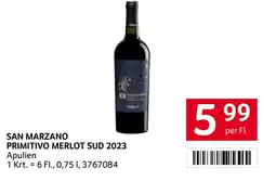 Transgourmet San marzano primitivo merlot sud 2023 Angebot
