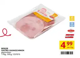 Transgourmet Berger gastro-saunaschinken Angebot