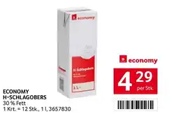 Transgourmet Economy h-schlagobers Angebot