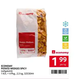 Transgourmet Economy potato wedges spicy Angebot