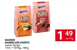 Transgourmet Manner marmelade knöpfe Angebot