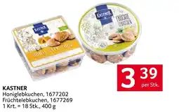 Transgourmet Kastner Honiglebkuchen, Früchtelebkuchen Angebot