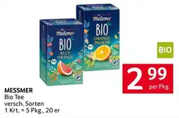 Transgourmet Messmer bio tee Angebot