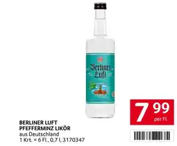Transgourmet Berliner luft pfefferminz likör Angebot