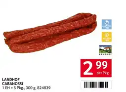 Transgourmet Landhof cabanossi Angebot