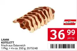 Transgourmet Lamm kotelett Angebot