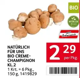 Transgourmet Bio creme- champignon Angebot