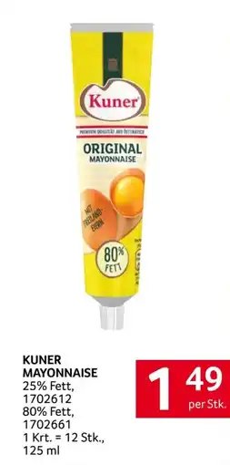 Transgourmet Kuner mayonnaise Angebot