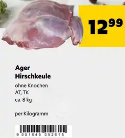 Landmarkt Ager Hirschkeule Angebot