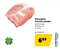 Landmarkt Steirerglück Schweine Schulter Angebot