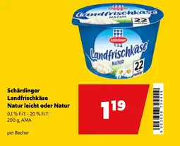 Landmarkt Schärdinger Landfrischkäse Natur leicht Angebot