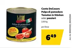 Landmarkt Conte decesare polpa di pomodoro tomaten in stücken oder passiert Angebot