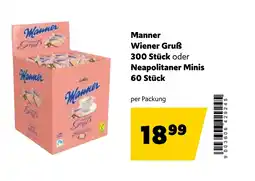 Landmarkt Manner Wiener Gruß oder Neapolitaner Minis Angebot