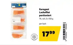 Landmarkt Eurogast Lachsfilet portioniert Angebot