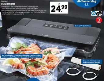 Lidl Silvercrest Vakuumierer Angebot