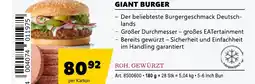 Landmarkt Giant burger Angebot