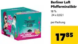 Landmarkt Berliner Luft Pfefferminzlikör Angebot