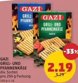 PENNY Gazi grill-und pfannenkäse Angebot