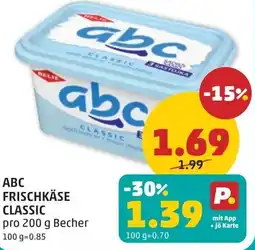 PENNY Abc frischkäse classic Angebot