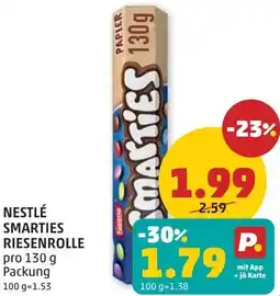 PENNY Nestlé smarties riesenrolle Angebot