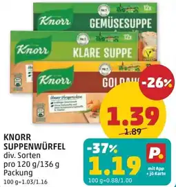 PENNY Knorr suppenwürfel Angebot