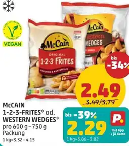 PENNY Mccain 1-2-3-frites* od. western wedges Angebot