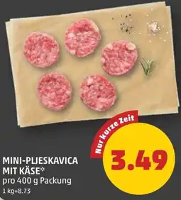 PENNY Mini-pljeskavica mit käse Angebot
