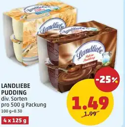 PENNY Landliebe pudding Angebot