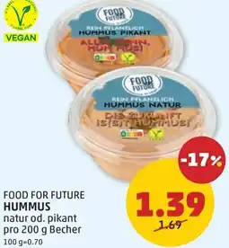 PENNY Food for future hummus Angebot