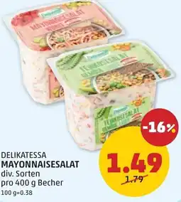 PENNY Delikatessa mayonnaisesalat Angebot