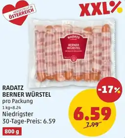 PENNY Radatz berner würstel Angebot