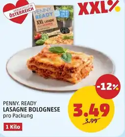PENNY Penny ready lasagne bolognese Angebot