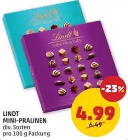 PENNY Lindt mini-pralinen Angebot