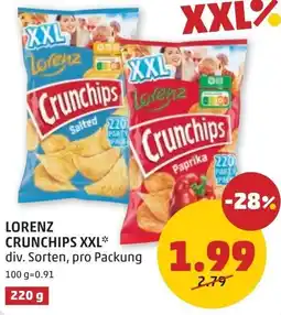 PENNY Lorenz crunchips xxl Angebot