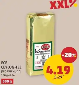 PENNY Ece ceylon-tee Angebot