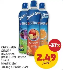 PENNY Capri-sun sirup Angebot