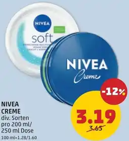 PENNY Nivea creme Angebot