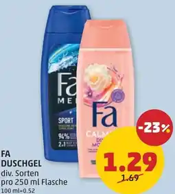 PENNY Fa duschgel Angebot