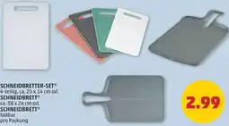 PENNY Schneidbretter-set od. schneidbrett od. schneidbrett Angebot