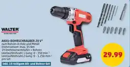 PENNY Walter akku-bohrschrauber 20 v Angebot